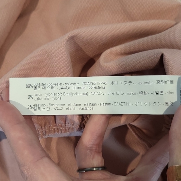 Zara Pink Ruffle Flowy XS Jacket NWT full button up boho Spring winter fall - Picture 10 of 10